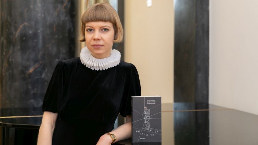 Rašytoja Ieva Marija Sokolovaitė. Nuotr. Vygaudo Juozaičio