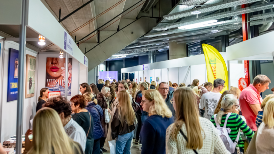 Kauno knygų mugė. Nuotr. Martyno Kieviso